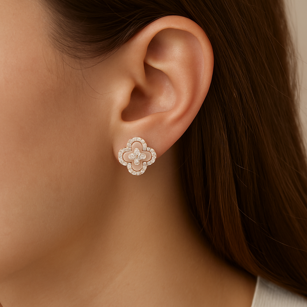 Lustro Bloom Set – Necklace & Earrings