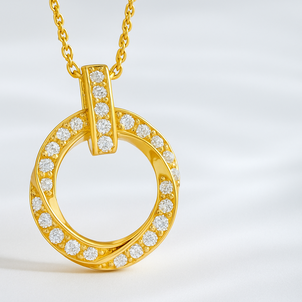 Lustro Elegance Twist Pendant