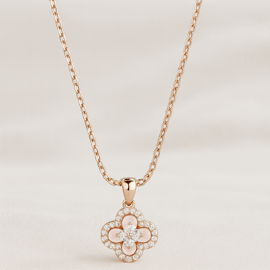 Lustro Bloom Set – Necklace & Earrings