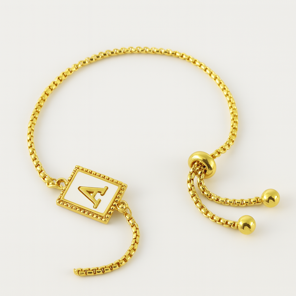 Lustro Letter Bracelet