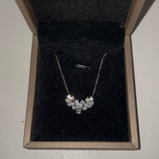 Lustro Crystal Bloom Necklace