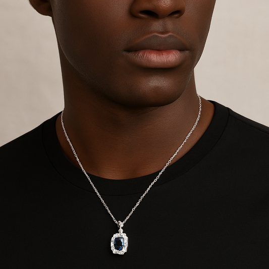 Lustro Royale Sapphire Pendant
