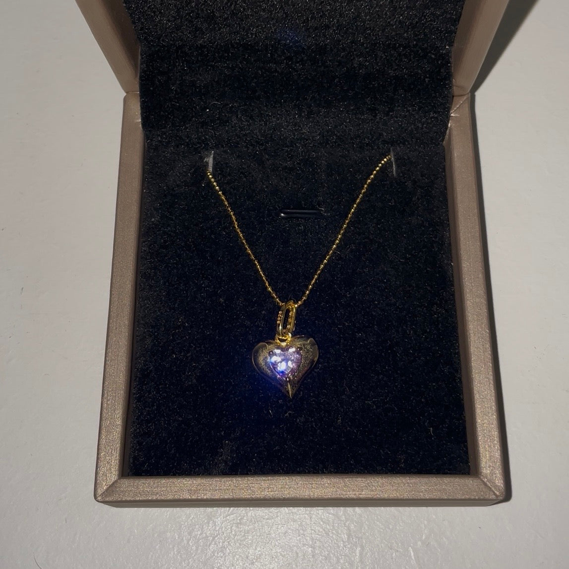Lustro Heartlight Pendant Necklace