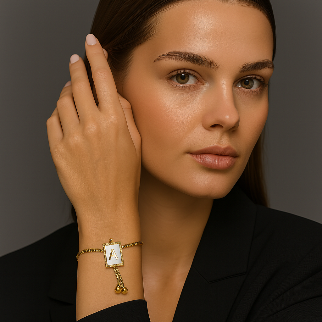 Lustro Letter Bracelet